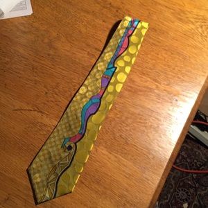 Gianni Versace tie, never tied or worn